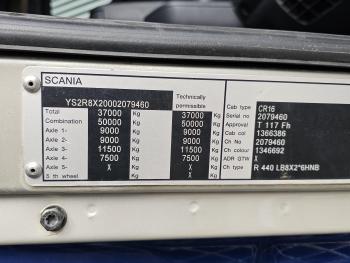 Scania R440 8x2*6 / FASSI 90 t/m CRANE / KRAN